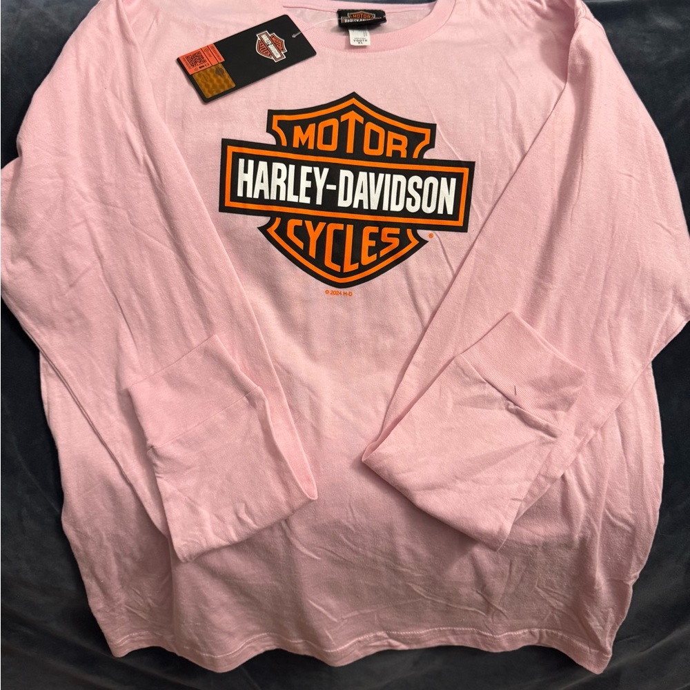 Harley-Davidson Youth Pink Tee